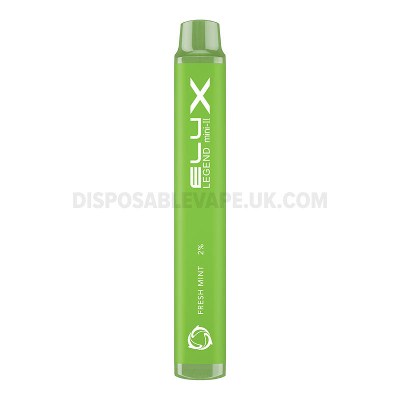Fresh Mint Legend Mini 2 Disposable Vape Device by Elux