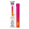 YOLO Mesh Bar Rhubarb Raspberry Orange Disposable Vape Device