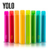 Various flavours of YOLO disposable vapes.